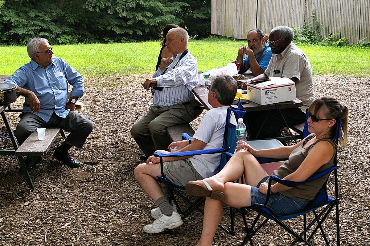Photo by Leo Taylor
Killingworth, Ct. - 7/19/08 - Here are some photos of the annual Solstice Picnic held at Deer Lake. 
