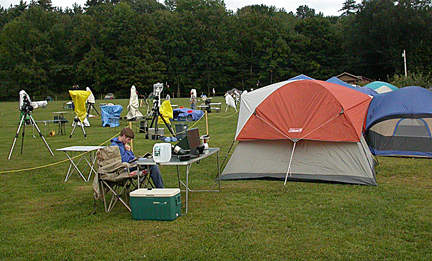 Photo by Ray Kaville
Camps all set up ar CSP 19.
