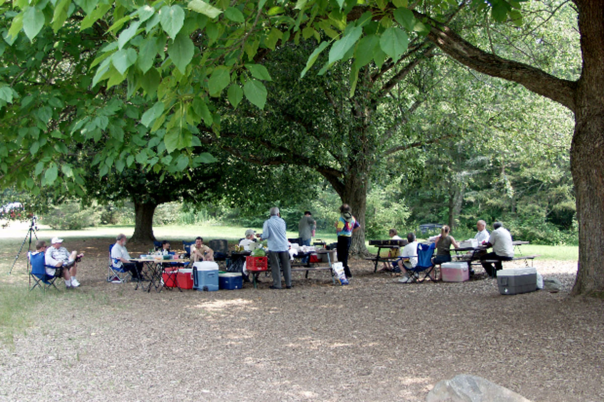 Photos by Greg and Cheryl Barker
Killingworth, Ct. - 7/19/08 - Here are some photos of the annual Solstice Picnic held at Deer Lake. 
