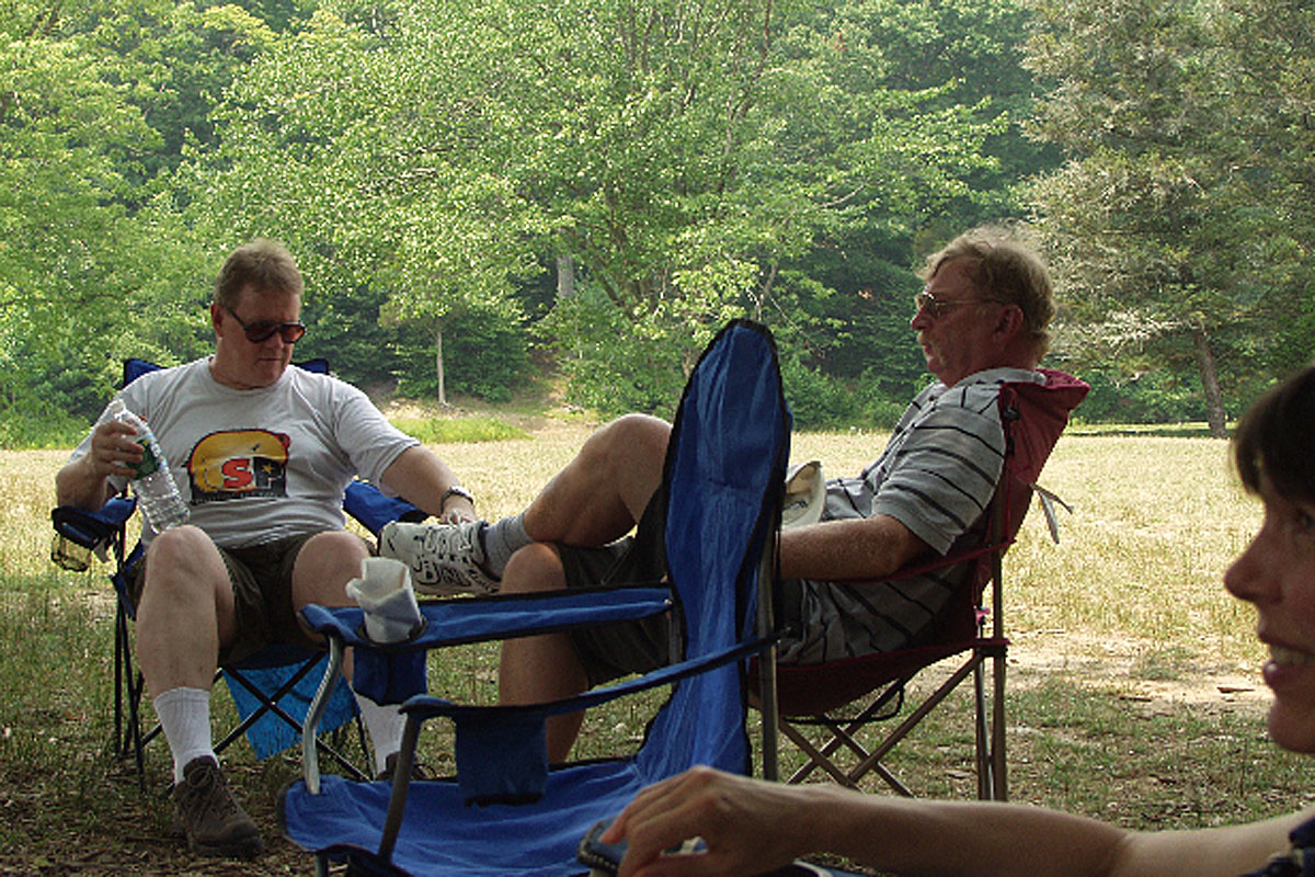 Photos by Greg and Cheryl Barker
Killingworth, Ct. - 7/19/08 - Here are some photos of the annual Solstice Picnic held at Deer Lake. 
