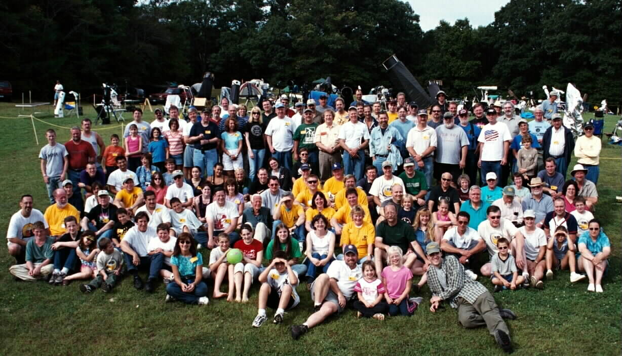 Photos by Cheryl and Greg Barker
CSP 14 Group Photo 9/11/04
Al Washburn using camera from Jacek Witkowski


