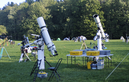 Photo by Alan Chaniewski
Big scope field, big scopes!
