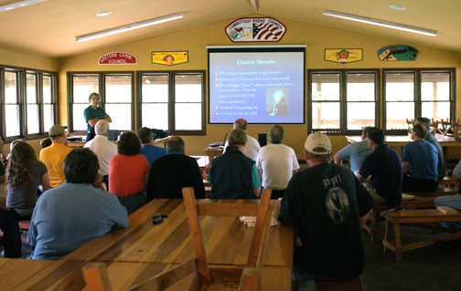 Photo by Alan Chaniewski
Tom Hoffelder's lecture at CSP 21.
