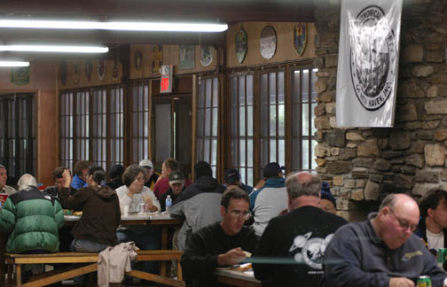 Photo by Alan Chaniewski
The dining hall.
