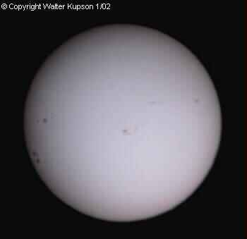 Photo by Walt Kupson
First Solar taken by Walter Kupson

