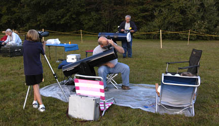 Photo by Alan Chaniewski
Getting ready fo the night.
