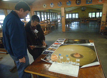 Photo by Alan Chaniewski
Night Sky Network exhibit is set up for children of all ages at CSP 18.

