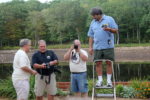 Photo by Matthew Baker 
Getting ready for the annual group photo.
