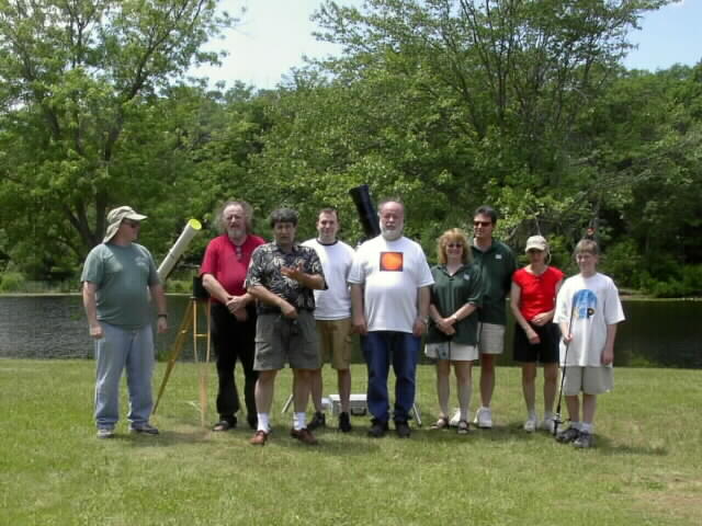 ASNH Picnic 2004 at Deer Lake taken by Eleanor And�jar
Ray, Bob, Al, Aaron, Leo, Linda, Steve, Pat, Ray Jr
Not shown are Eleanor, Cheryl, Greg, Paul, Les, and the English brothers


