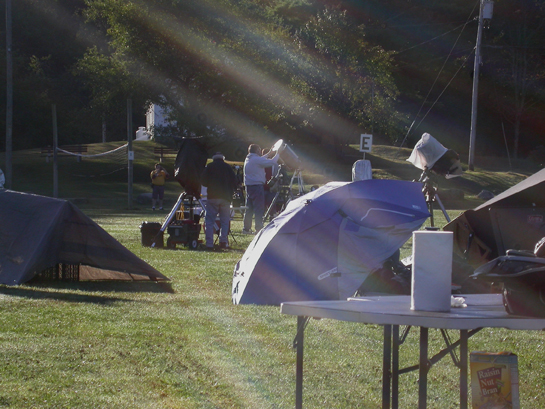 Photo by Ray Kaville
Light rays on the field.
