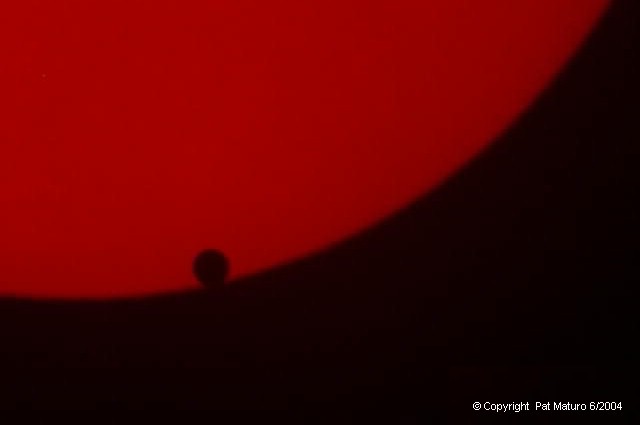  Venus Transit 6/8/2004 by Pat Maturo
