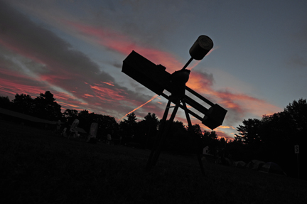 Photo by Alan Chaniewski
Day break over the scope field Sunday morning.
