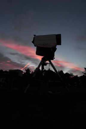 Photo by Alan Chaniewski
Day break on the scope field Sunday morning.
