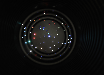 Photo by Alan Chaniewski
An inside look of a planetarium can.
