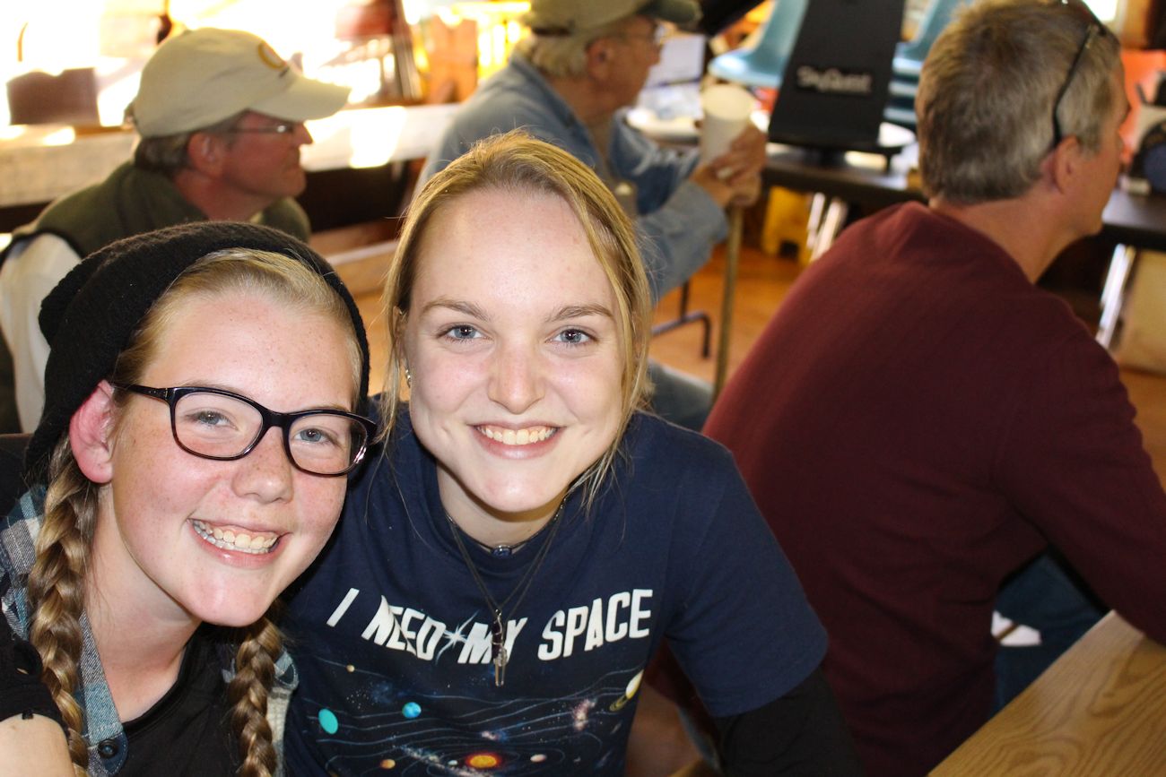 Photo by Steve Steinhardt
Mackenzie and Maddy
