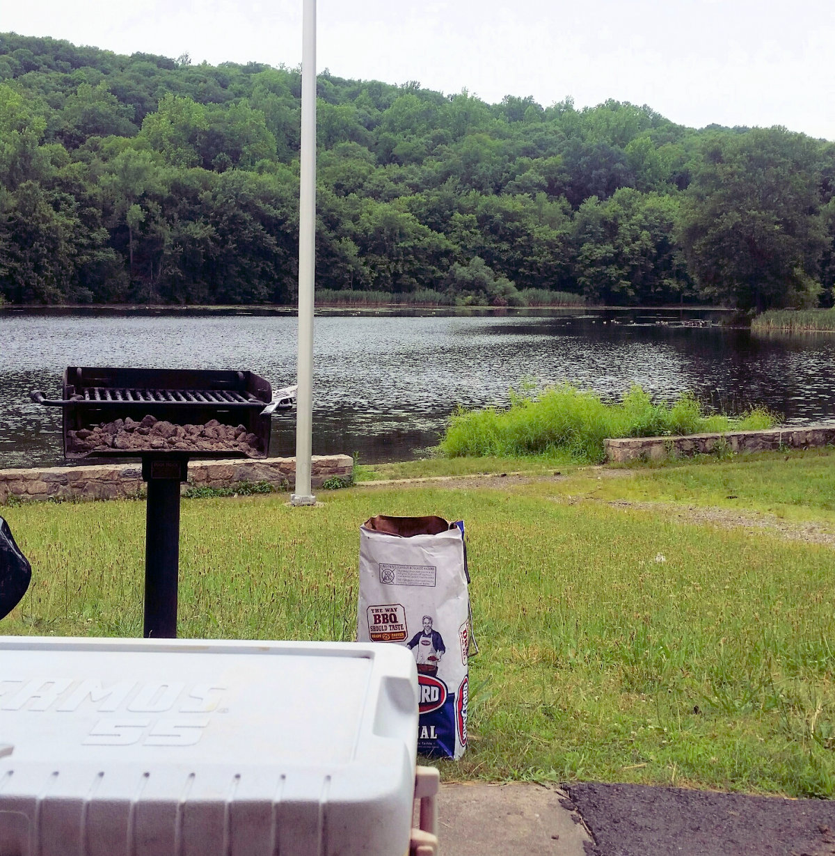 Osborndale State Park
View of pond from grill area
